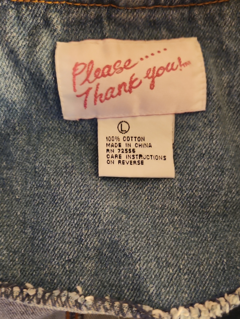 Light Blue Denim Jean Jacket - Women’s - Picture 3 of 10